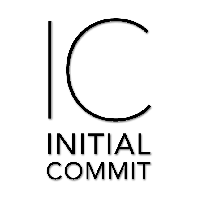 Image of the Initial Commit banner logo