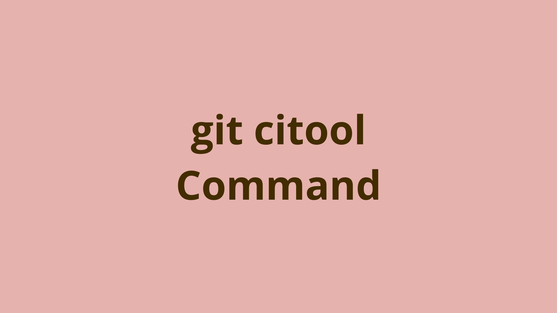 Image of What is git citool? | Interactive commits in Git