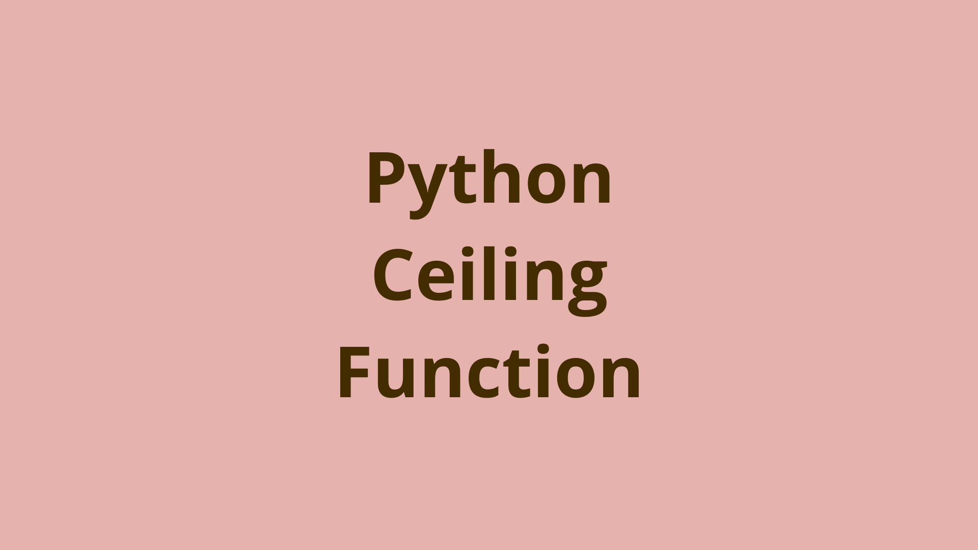 Image of Python Ceiling